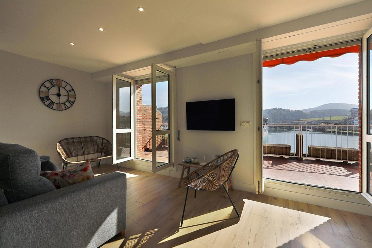 Appartement Xatetto Etxea Ocean View à Zumaia Extérieur photo